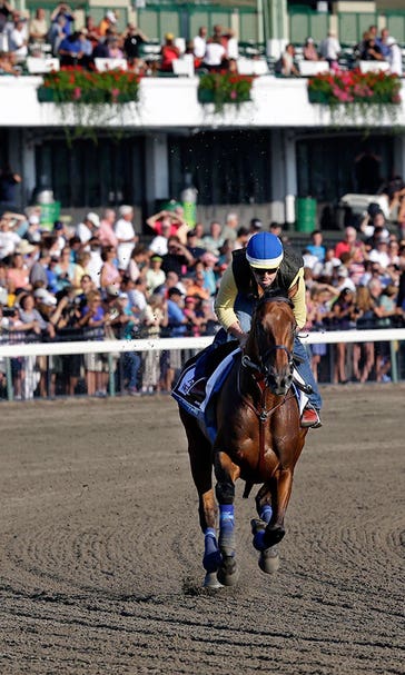 In the presence of royalty: American Pharoah reigns at Monmouth Park